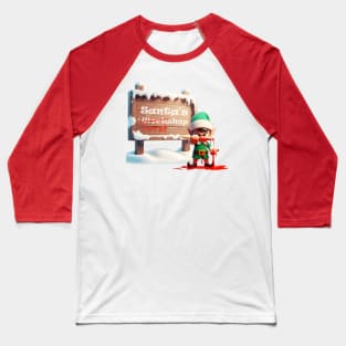 Disgruntled Elf Baseball T-Shirt